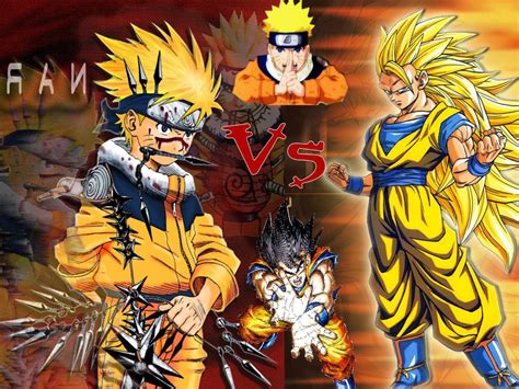 dragon ball z vs naruto fighting games.